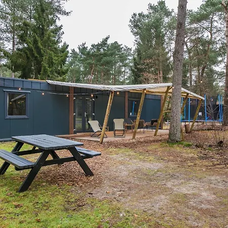 Tatil Evi Cozy W Terrace In The Middle Of The Forest In Veluwe Doornspijk