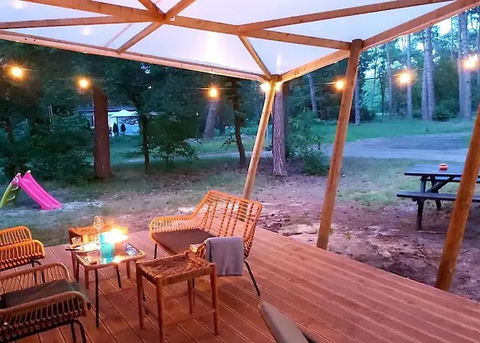Cozy W Terrace In The Middle Of The Forest In Veluwe Casa vacanze