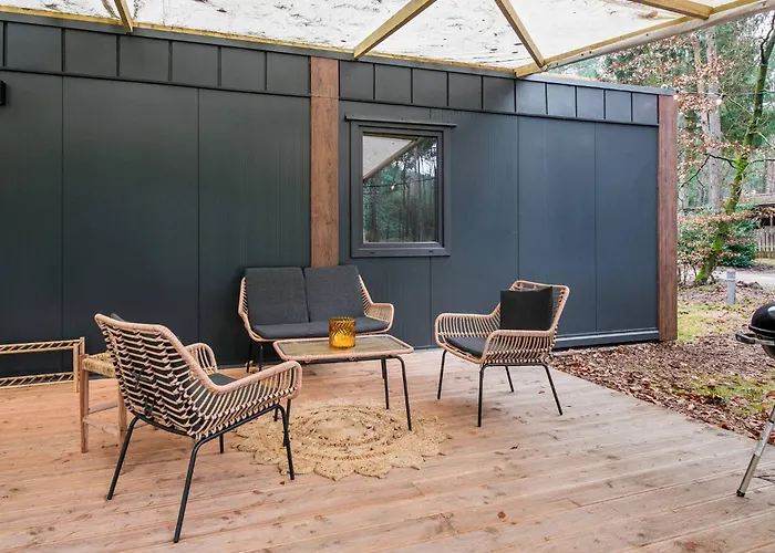 Cozy W Terrace In The Middle Of The Forest In Veluwe Дом отдыха *