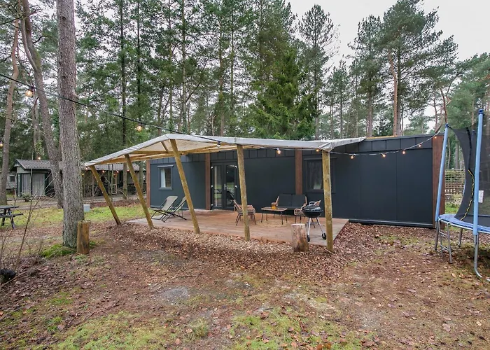 Cozy W Terrace In The Middle Of The Forest In Veluwe Дом отдыха Doornspijk